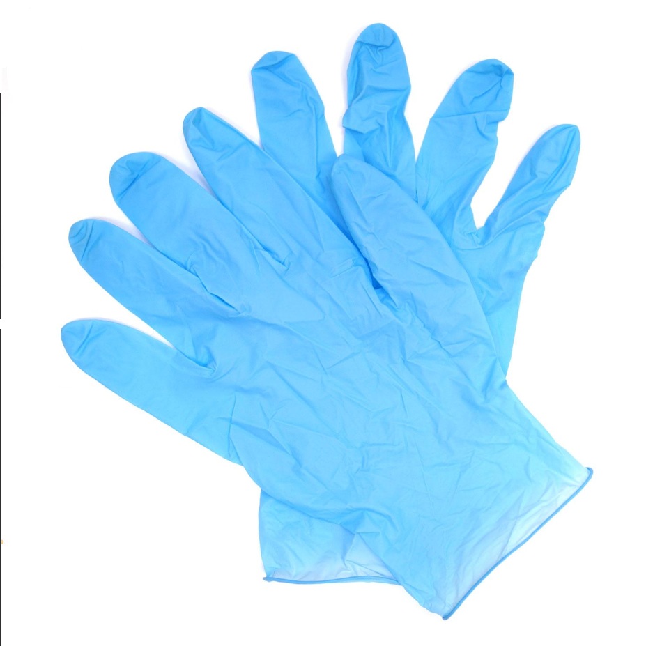 Nitrile Gloves (50 pairs) Blue - Large